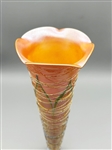 Durand Pulled Feather Trumpet Lamp Shade 