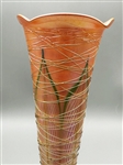 Durand Pulled Feather Trumpet Lamp Shade 