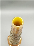 Durand Pulled Feather Trumpet Lamp Shade 