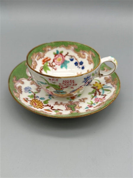 19th Century Minton and Hollins Cup and Saucer