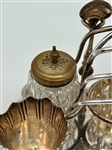Quadruple Silver Plate Breakfast Caddy Figural Venture Slater Bros. 