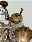 Quadruple Silver Plate Breakfast Caddy Figural Venture Slater Bros. 