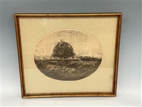 Thomas O'Connor (Amer 1937-) Etching