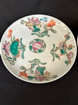 (2) Early Saltglaze Asian Porcelain Plates