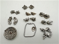 Weiss Costume Jewelry Rhinestone Group