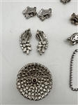 Weiss Costume Jewelry Rhinestone Group