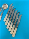 Fruit Knives and Forks: Uchatius Bronce, Meriden