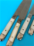 Fruit Knives and Forks: Uchatius Bronce, Meriden