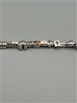 Sterling Silver Charm Bracelet Style of Pandora 21 Charms