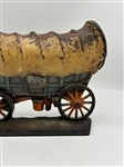 Cast Iron Original Paint Conestoga Wagon Doorstop