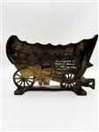 Cast Iron Original Paint Conestoga Wagon Doorstop