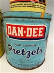 (3) Snack Tins: Dan Dee, The New Era