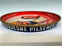 1940's Duquesne Pilsener The Finest Beer In Town Beverage Tray