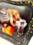 1950's Coca-Cola Serving Tray Features Fondue and Coke in Bottles