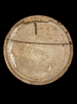 Standard Beer Chalkware Barrel End Advertising Display