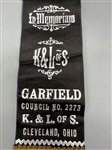 K & L of S 1892 Wisdom, Security and Protection Ribbon