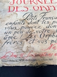 Journee Nationale Des Orphelins Poster