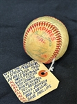 1980 Umpires Spring Training Signed Baseball 