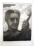 Olexander Kaniuka Ukranian-American (1910-2000) Etching