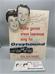 Greyhound Bus Advertising Cardboard Stand Up