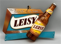 Leisy Pilsner Beer, The Secret Is Ours Advertising Sign