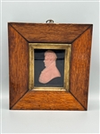 Henry John Temple Viscount Lord Palmerston 1784-1866 Wax Silhouette in Period Frame