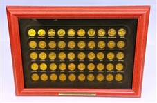 The United States 50 State Golden Quarters Collection