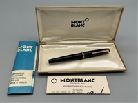 Mont Blanc Fountain Pen No. 22 14k Gold Neck Band