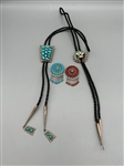 Group of Native American Sterling Silver and Turquoise Jewelry