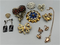 One Collectors Gold Filled Group of Jewelry
