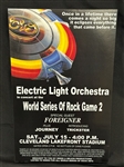 Electric Light Orchestra in Concert World Series of Rock Mounted Poster