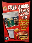 McDonalds Lebron James Souvenir Cup Promotional Stand Up
