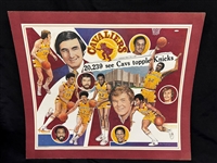 1975 Cleveland Cavaliers Poster Artwork by Gary Thomas
