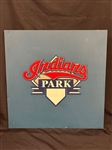 Cleveland Indians Metal Park Sign Hung at W. 88th St. 