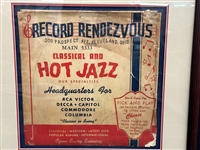 Rare Promotional Record Sleeve Record Rendezvous in Cleveland
