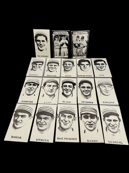 (18) 1973-1980 TCMA All Time Baseball Greats Postcards
