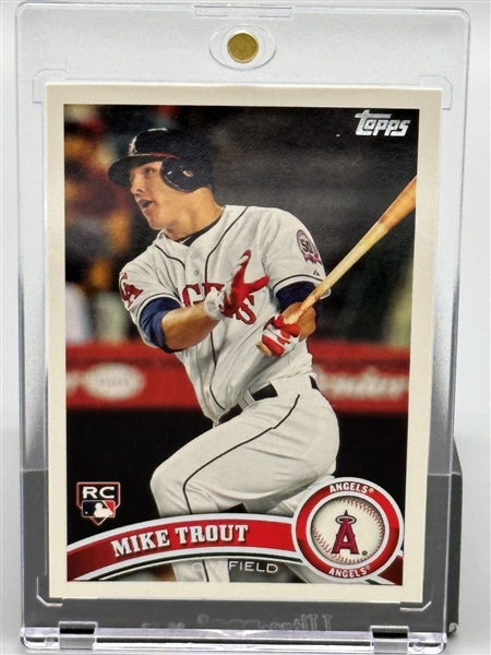 2011 Topps Update Series - #US175 Mike Trout (RC)  