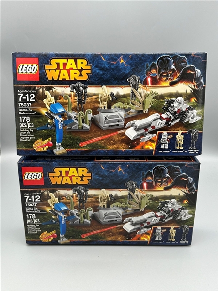 (2) Lego Star Wars 75037 Battle of Saleucami Sealed