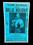 1948 Tom Fuqua Presents Billie Holiday Reprint Promotional Concert Poster
