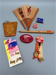 Group of Vintage 1950s-1970s Cleveland Indians Memorabilia