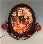 1970s Strohs Welcome Aboard Beer Lovers Sign