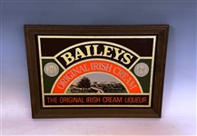 Baileys Original Irish Cream Framed Advertising Sign