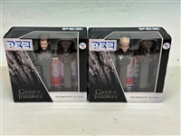 (2) Game of Thrones Pez Collector Sets
