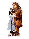 Dorothy Toto & The Cowardly Lion The Wizard of Oz Life Size Cardboard Standup