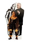 The Tin Man Scarecrow & The Wizard of Oz Life Size Cardboard Standup