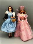 Dorothy As Barbie & Glinda The Good Witch Dolls from Mattel