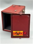 (4) Rare Color 1920's Box Cameras