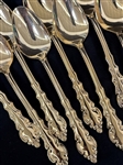 Rogers Stainless Korea Gold Flatware Service for 8