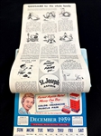 1959 St. Joseph Advertising Calendar