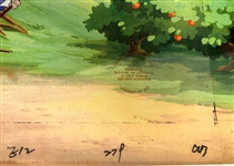 (2) 1985 LucasFilms LTD Original Animation Cels